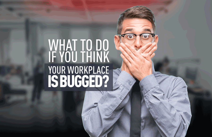 What to Do if You Think Your Workplace is Bugged?