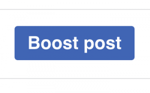 A few dollars on a Facebook Post goes a long way