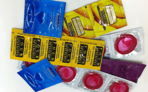 Condoms are a common item for carrying