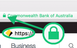 The SSL Padlock - crucial to avoiding online scams