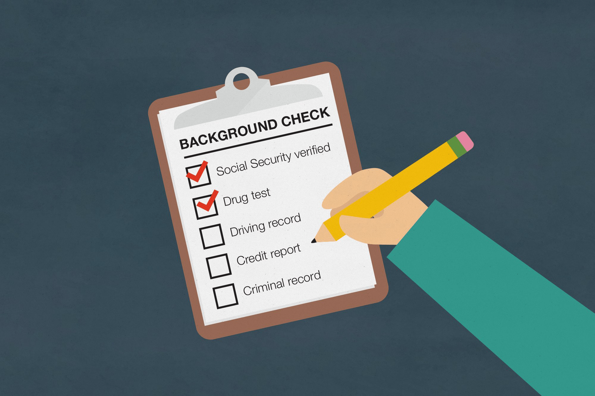 about background checks